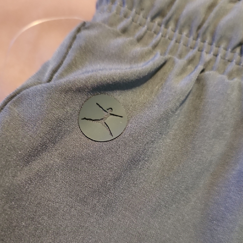 Danskin Women's Bike Shorts - Tan and Gray. - Picture 3 of 6